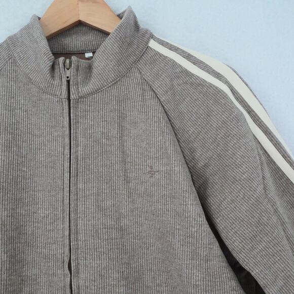 NEW Halara Women's XL Ribbed Stand Collar Long Sleeve  Jacket Brown - Picture 6 of 11